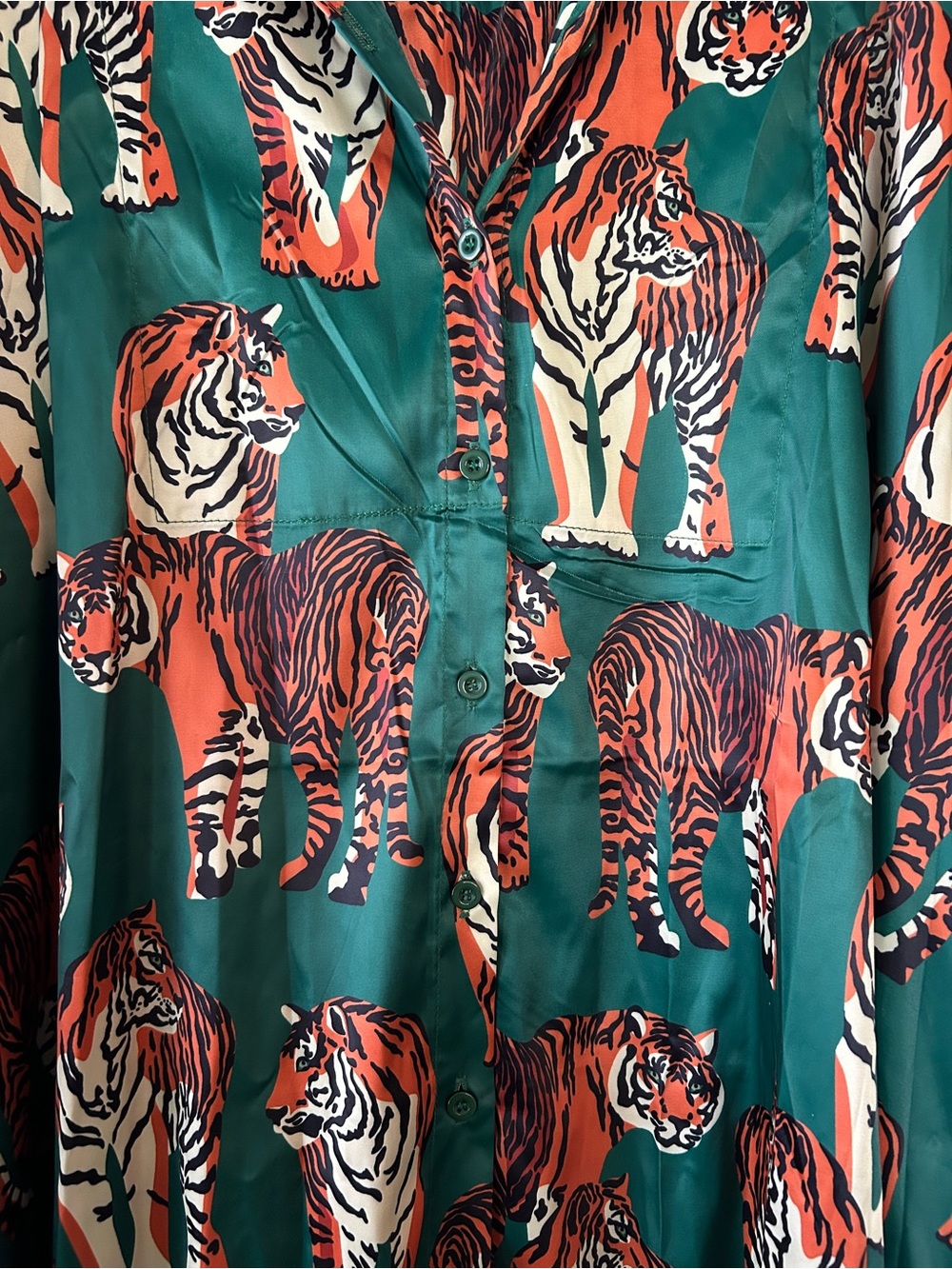 Dressed in Lala Tiger Satin Set - Picture 2 of 10